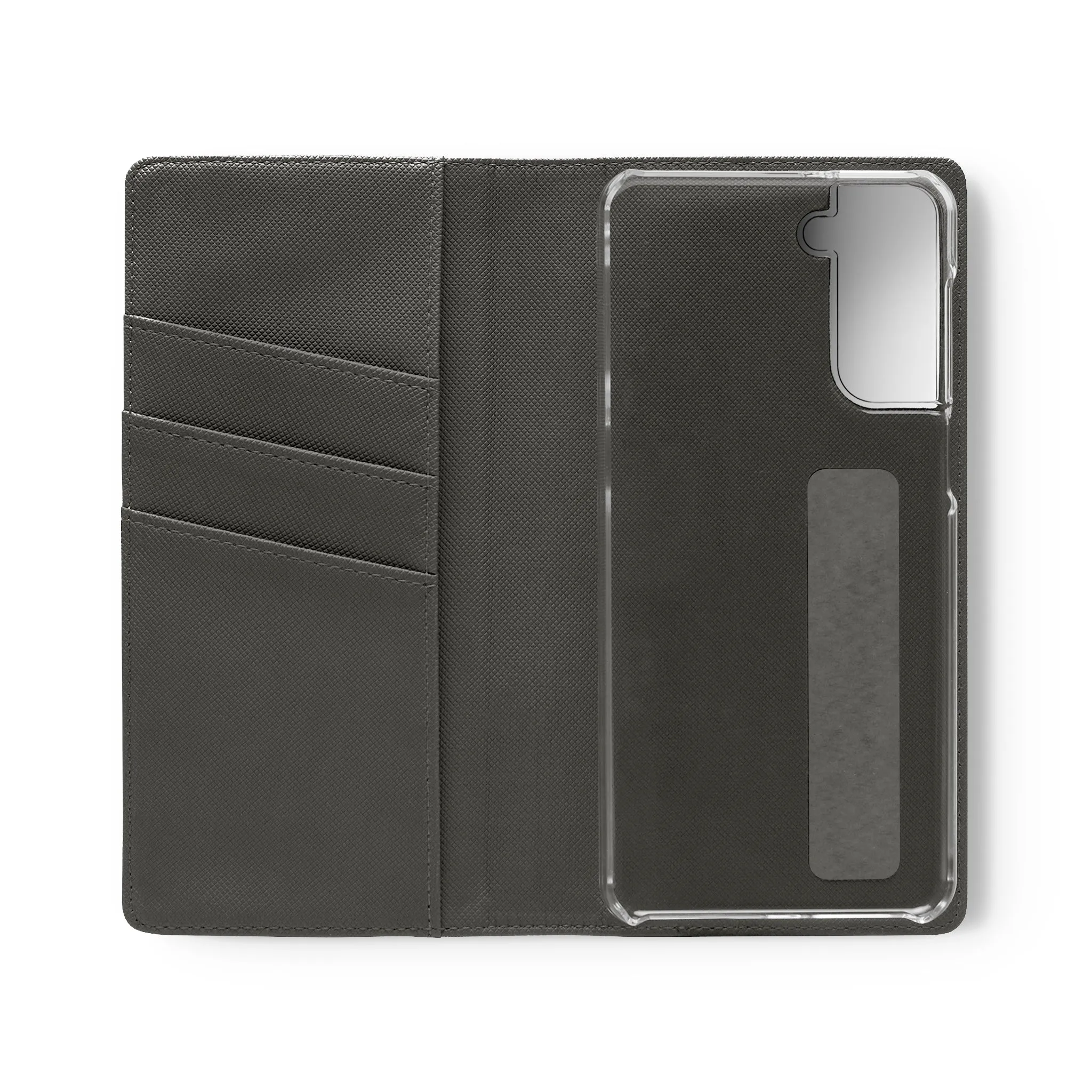 Iceland’s Black Sands in Monochrome Majesty- Flip Cases