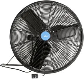 ILG8W24-51EC - iLIVING 24 Inch BLDC Wall/Ceiling Mount Fan, 24", Black