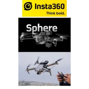 Insta360 Sphere (The Invisible Drone 360 Camera) - 1 Year Local Manufacturer Warranty
