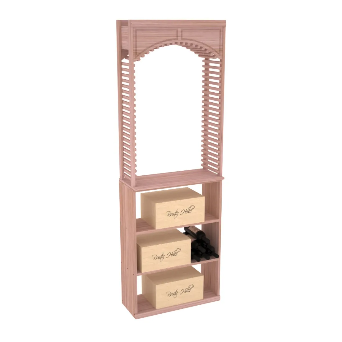 InstaCellar - 26" Cellar Arch / Case Bin / Solid Top Combo