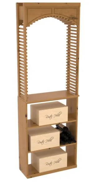 InstaCellar - 26" Cellar Arch / Case Bin / Solid Top Combo