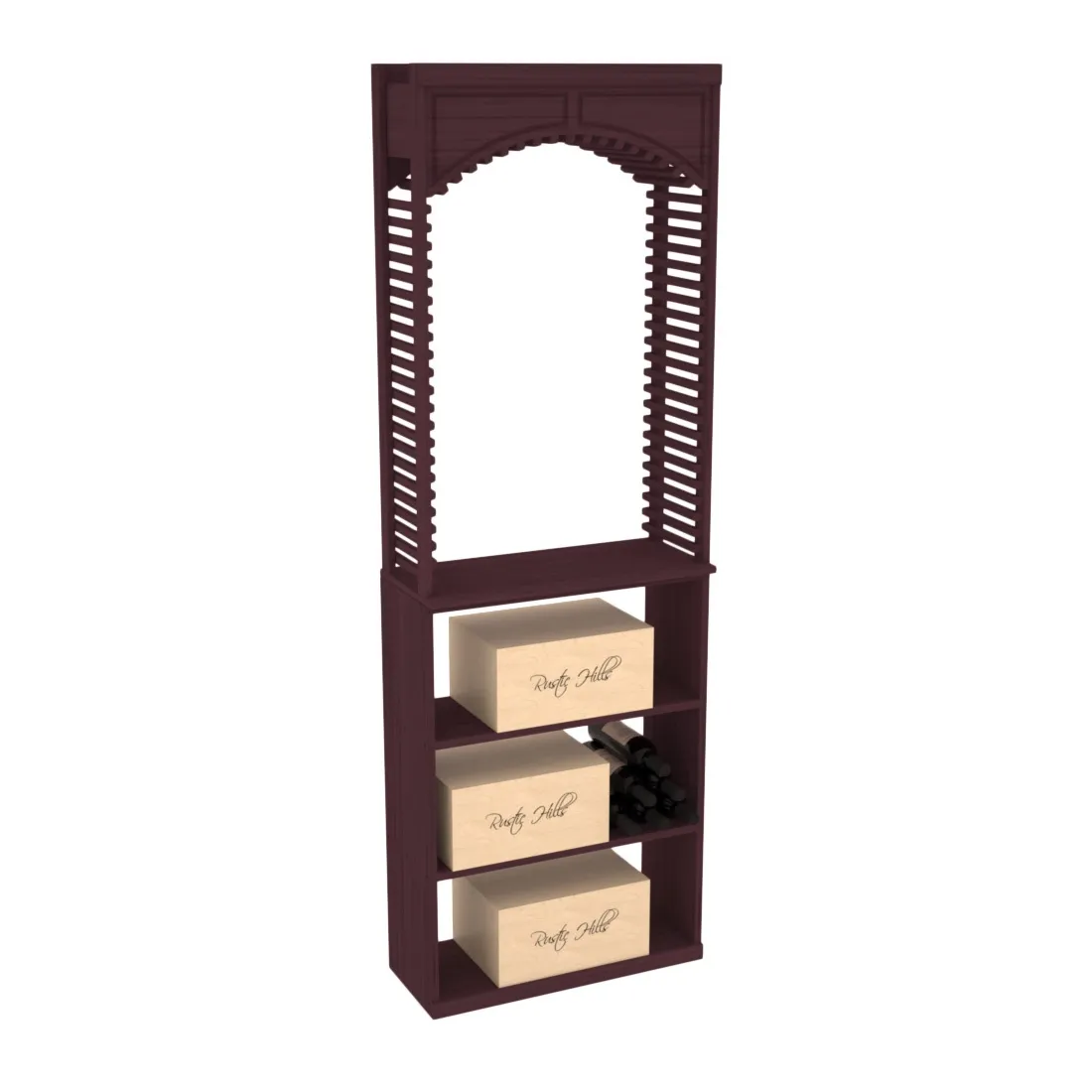 InstaCellar - 26" Cellar Arch / Case Bin / Solid Top Combo
