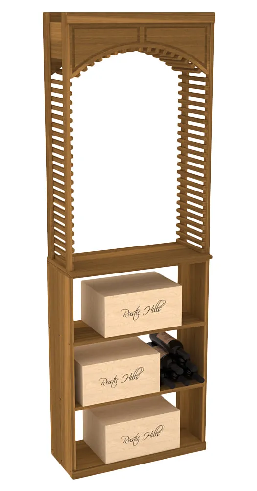 InstaCellar - 26" Cellar Arch / Case Bin / Solid Top Combo