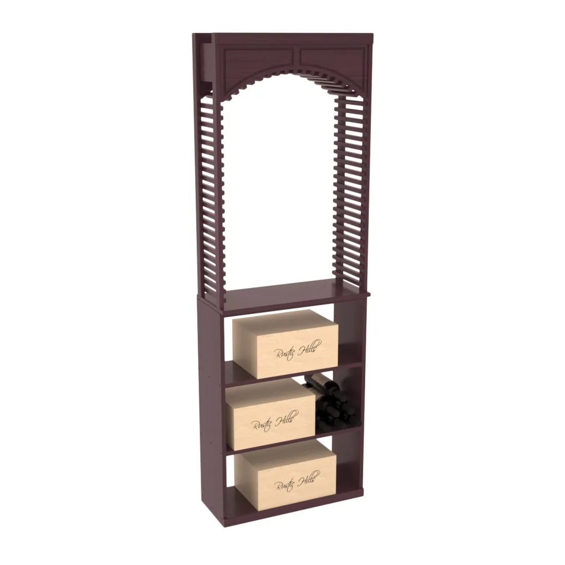 InstaCellar - 26" Cellar Arch / Case Bin / Solid Top Combo