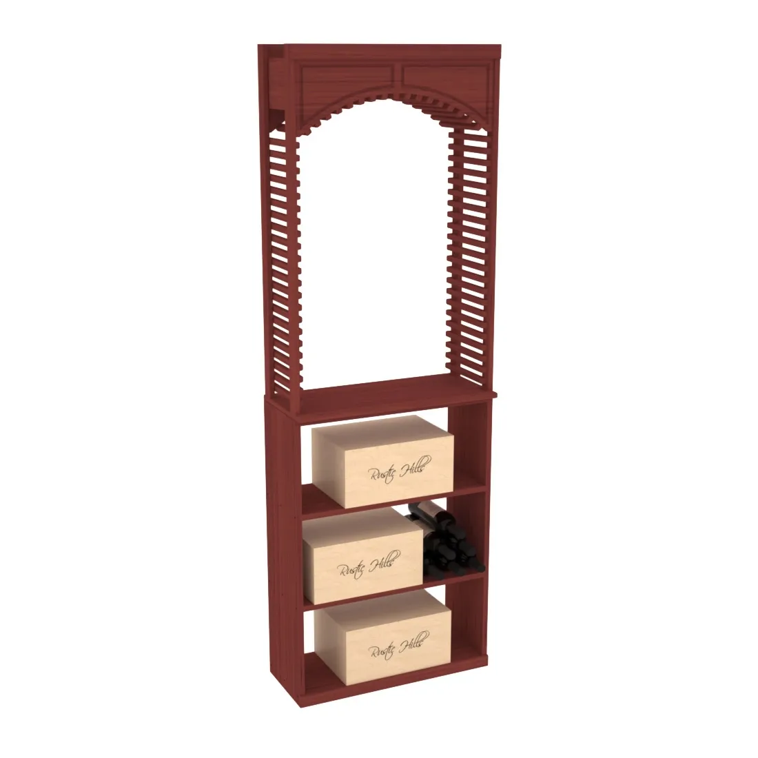 InstaCellar - 26" Cellar Arch / Case Bin / Solid Top Combo