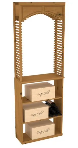InstaCellar - 26" Cellar Arch / Case Bin / Solid Top Combo