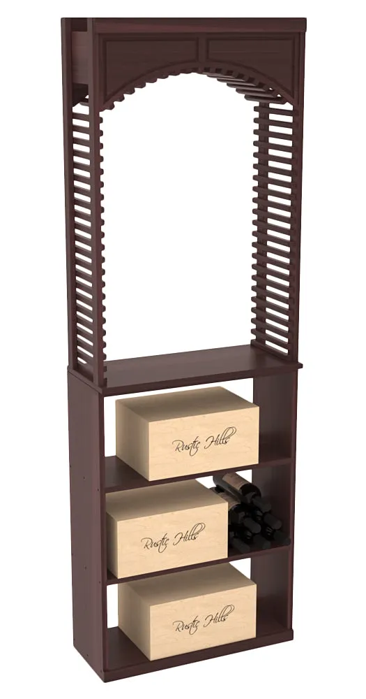 InstaCellar - 26" Cellar Arch / Case Bin / Solid Top Combo