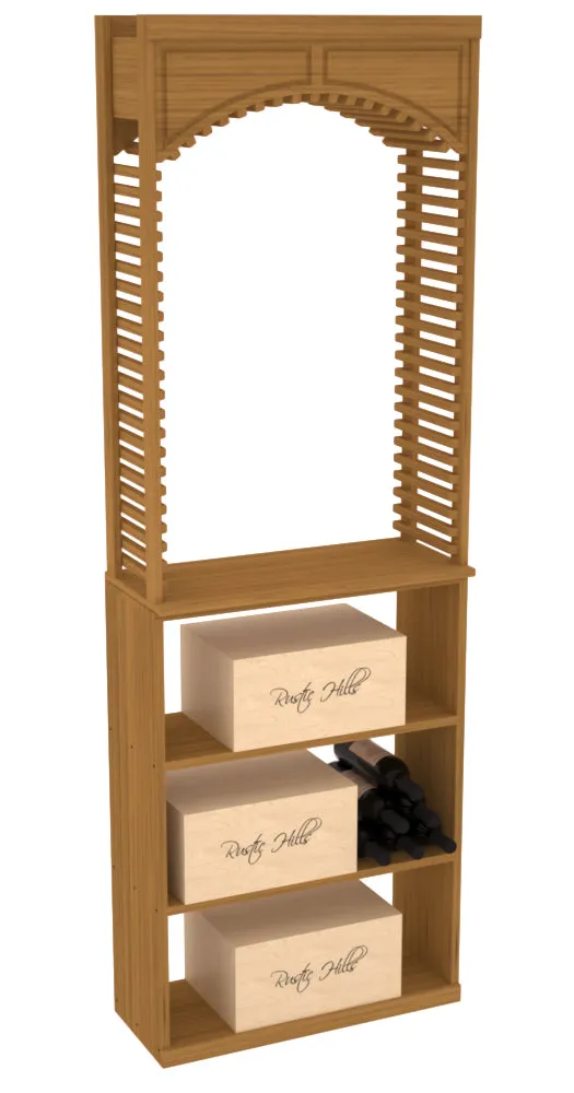 InstaCellar - 26" Cellar Arch / Case Bin / Solid Top Combo