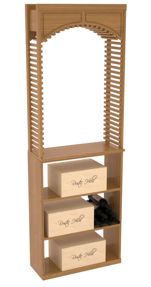 InstaCellar - 26" Cellar Arch / Case Bin / Solid Top Combo