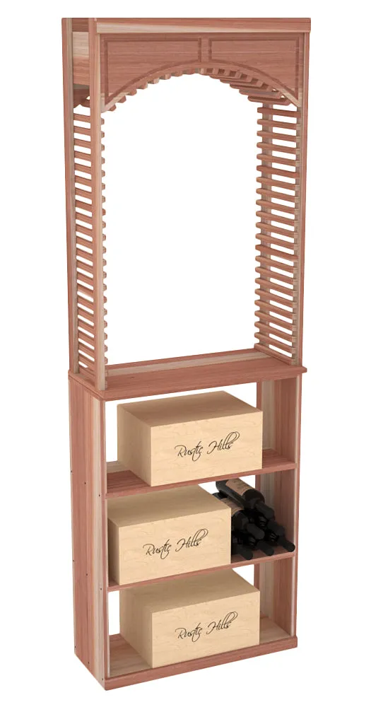 InstaCellar - 26" Cellar Arch / Case Bin / Solid Top Combo