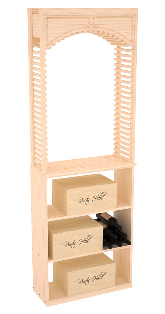 InstaCellar - 26" Cellar Arch / Case Bin / Solid Top Combo