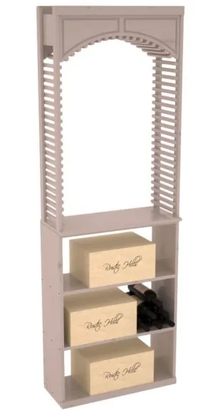 InstaCellar - 26" Cellar Arch / Case Bin / Solid Top Combo