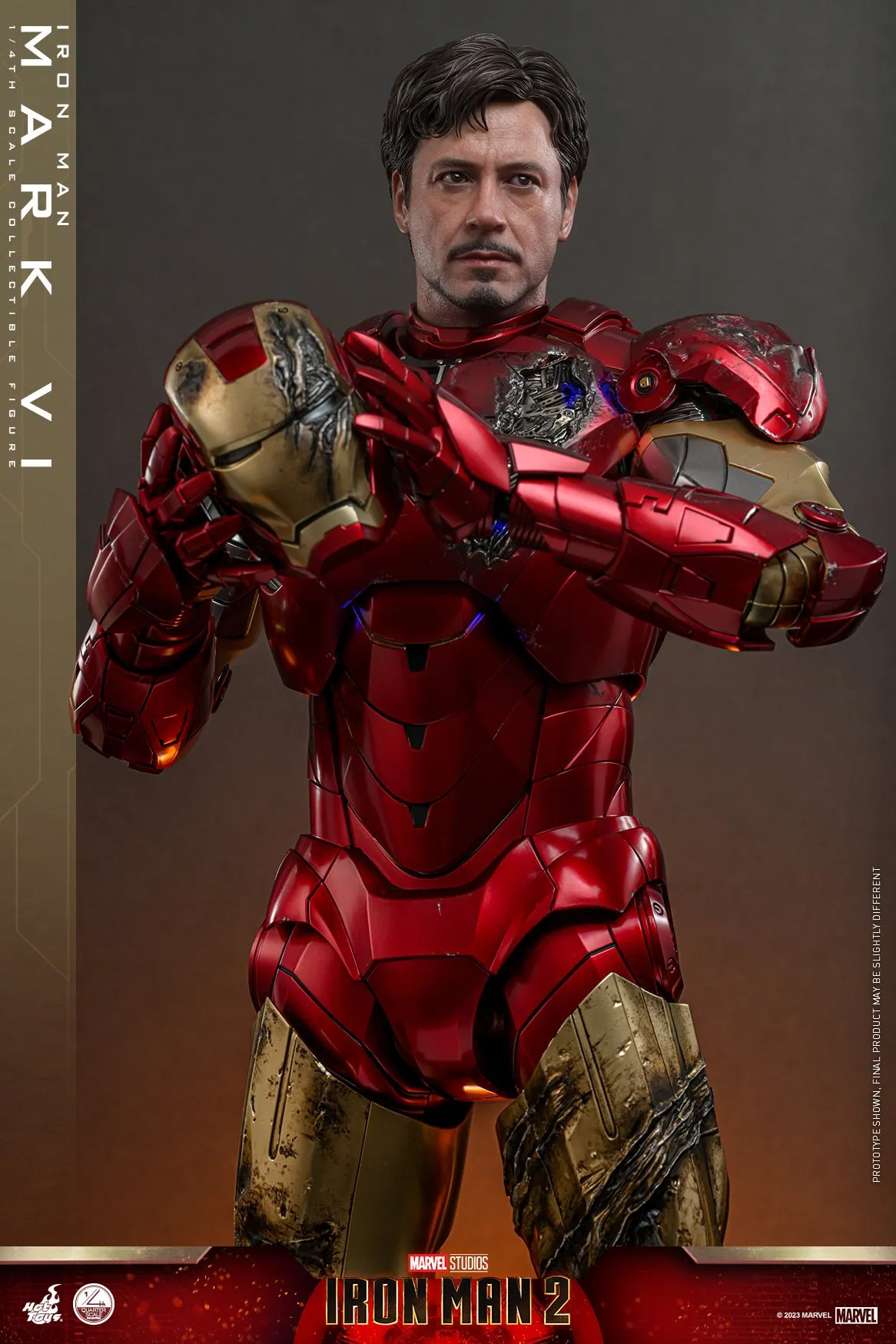 Iron Man Mark VI Quarter Scale Figure by Hot Toys