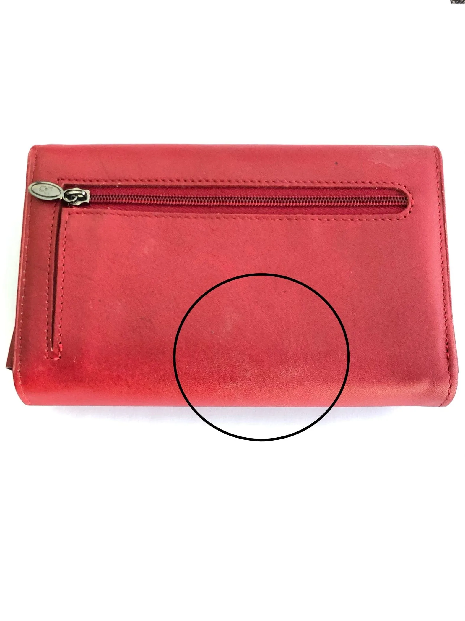 J&C J33-025 Red Multifunction Compact Wallet