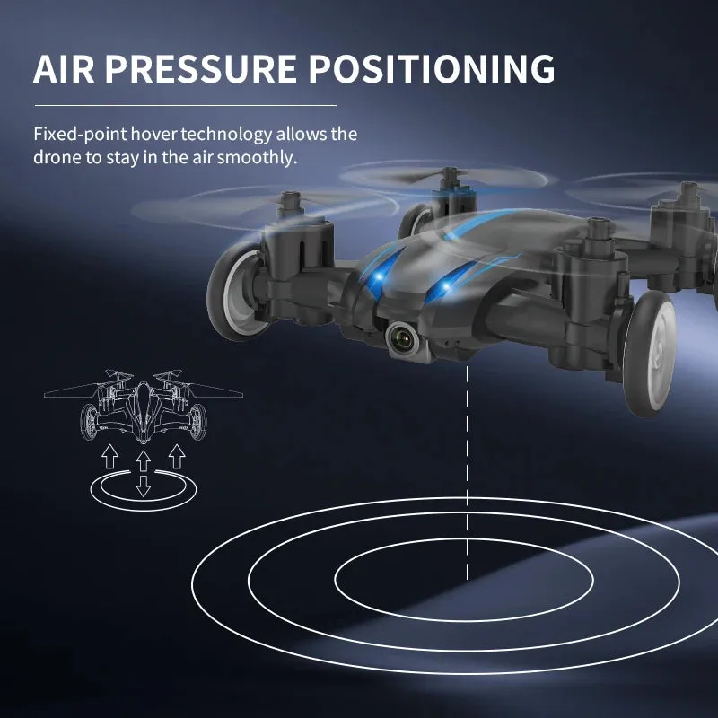JJRC H103W Mini Drones with HD 8K Camera Land Air Dual Mode RC Plane