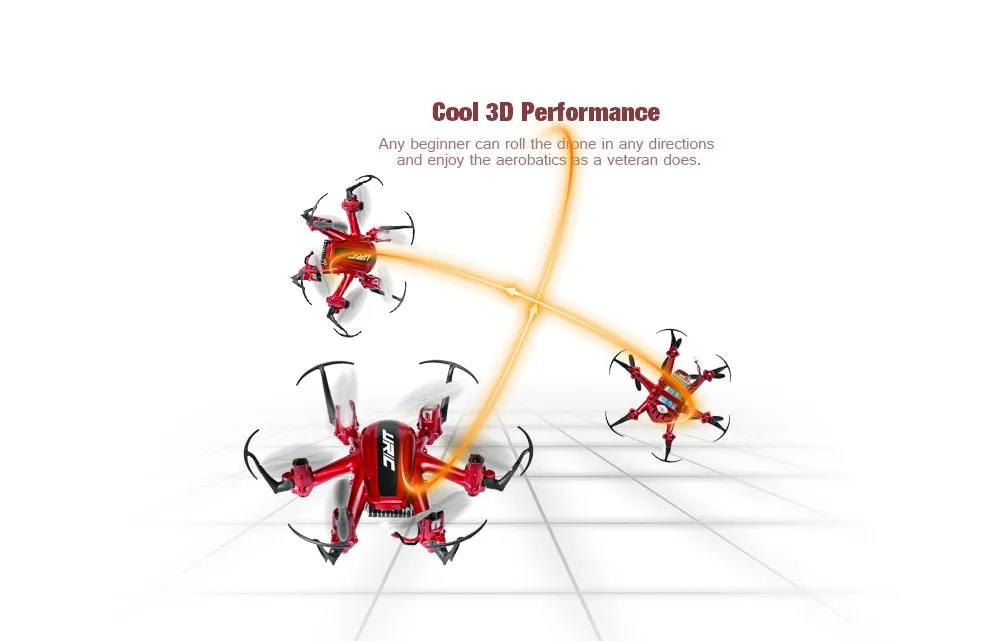 JJRC H20 Mini RC Drone 2.4G 4-CH 6-Axis Quadcopter Headless Mode