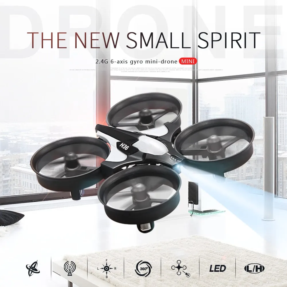 JJRC H36 Mini Drone RC Drone Quadcopter with Headless Mode and One Key Return