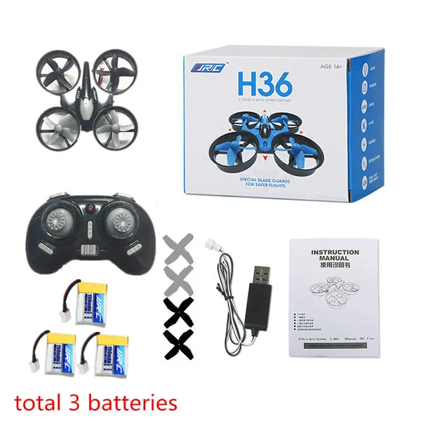 JJRC H36 Mini Drone RC Drone Quadcopter with Headless Mode and One Key Return