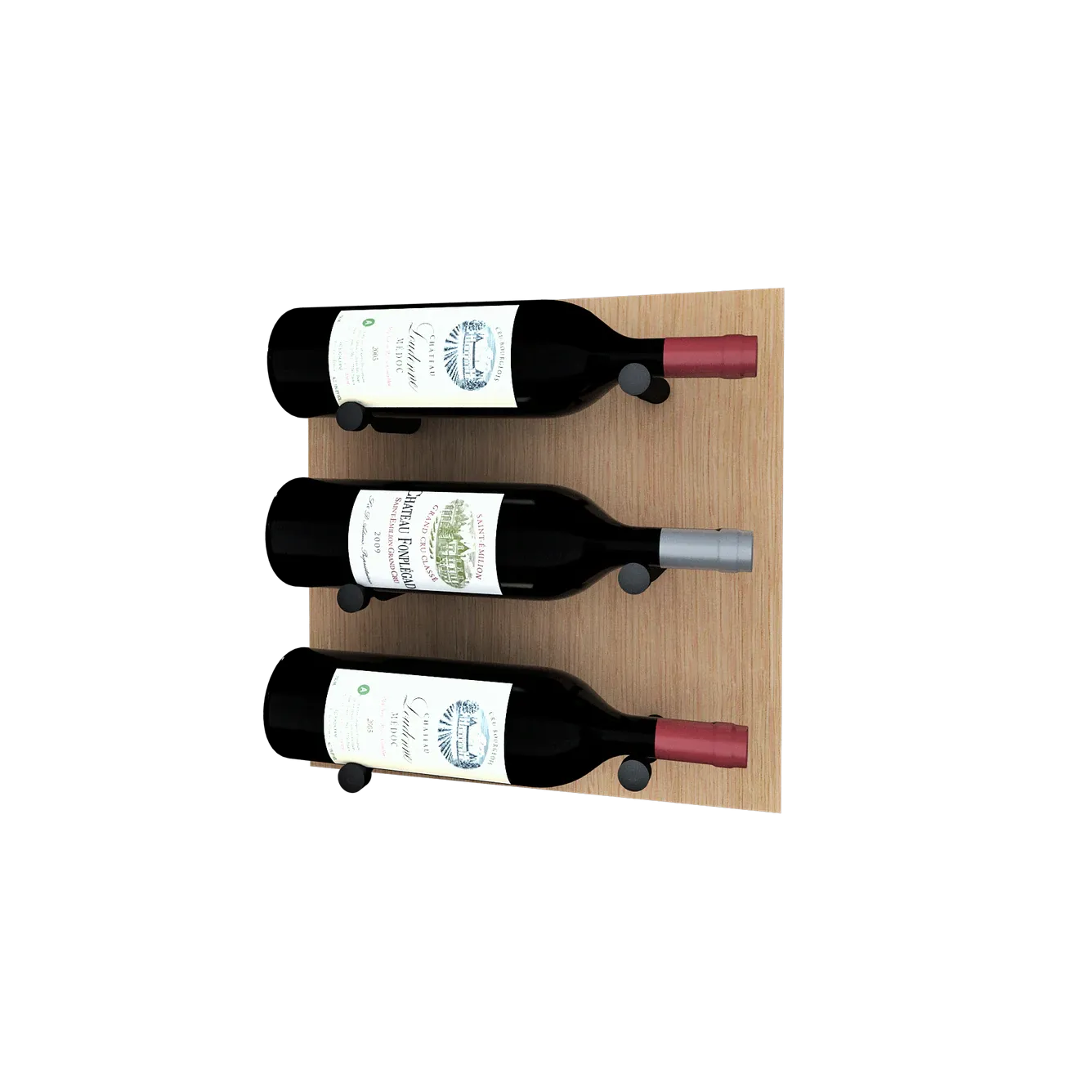 Kessick Wine as Art 14" x 14" Wood Panel Wine Rack