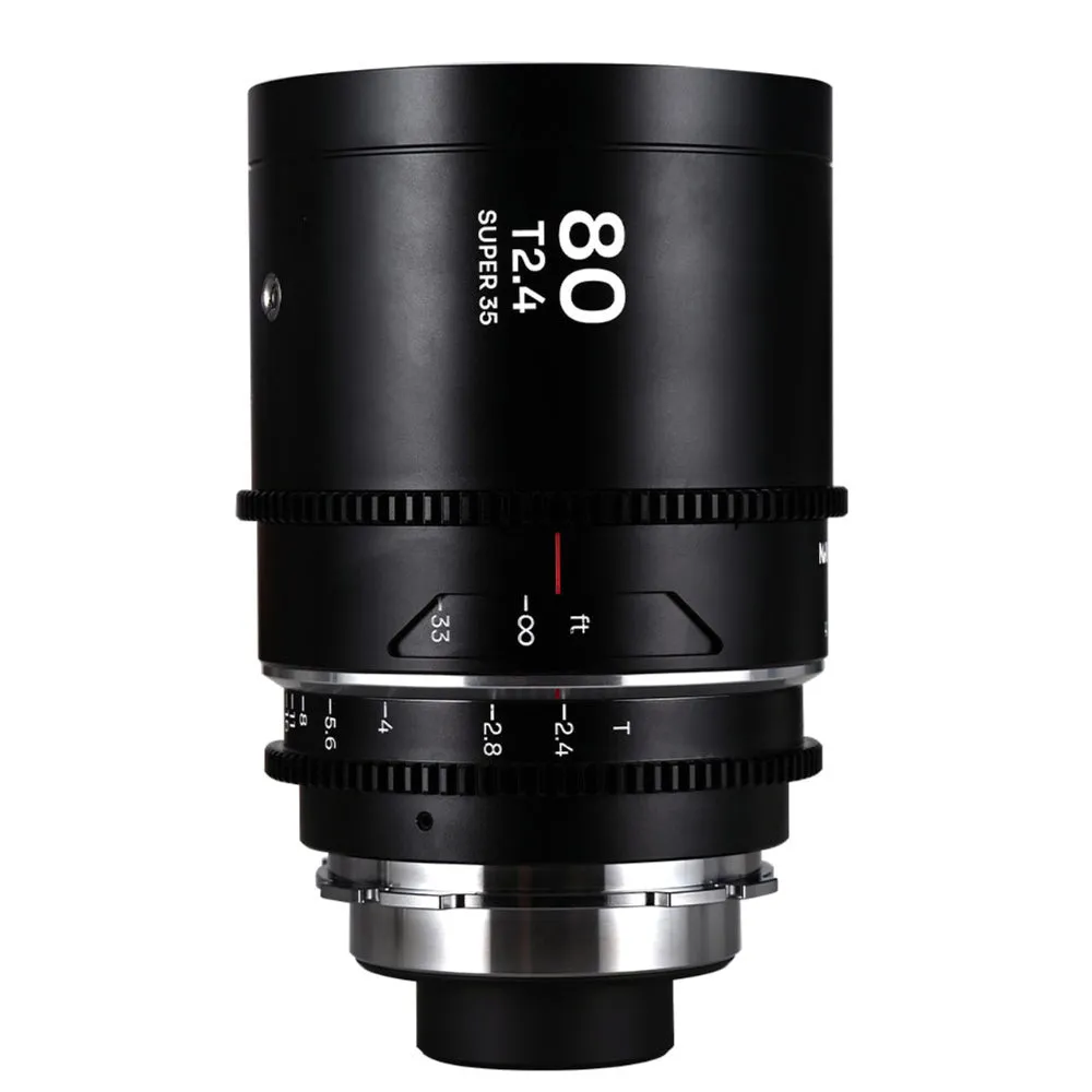 Laowa Nanomorph 80mm T2.4 1.5X S35 (Silver) - (Cine) Lens