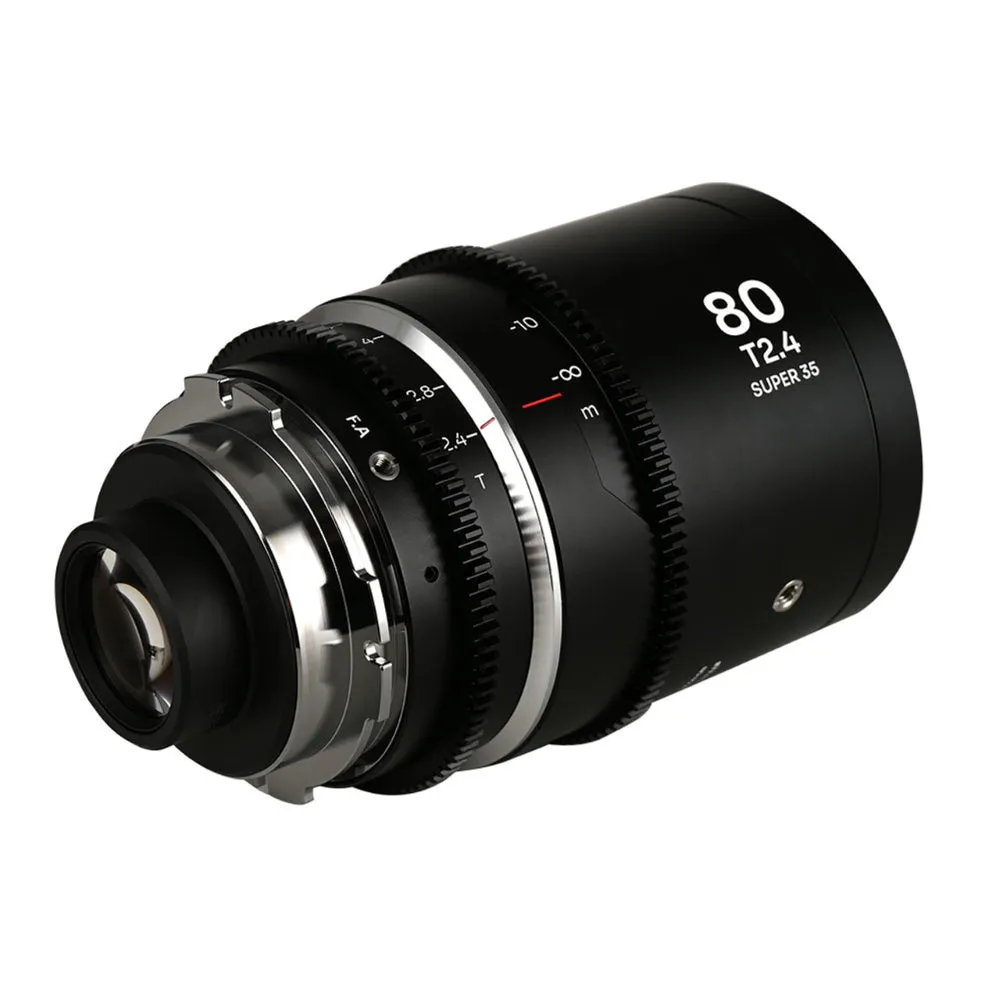 Laowa Nanomorph 80mm T2.4 1.5X S35 (Silver) - (Cine) Lens