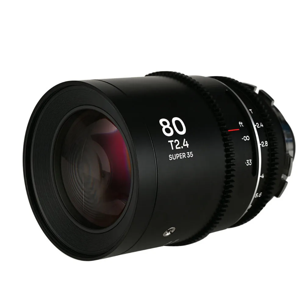 Laowa Nanomorph 80mm T2.4 1.5X S35 (Silver) - (Cine) Lens