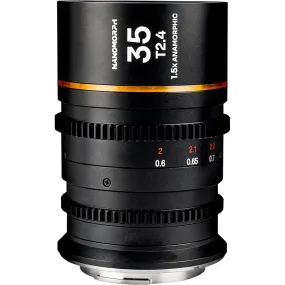 Laowa Nanomorph 35mm T2.4 1.5X S35 (Amber) - (Cine) Fuji X