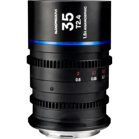Laowa Nanomorph 35mm T2.4 1.5X S35 (Blue) - (Cine) Arri PL (Default)   EF Lens
