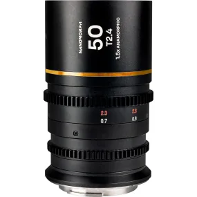 Laowa Nanomorph 50mm T2.4 1.5X S35 (Amber) - (Cine) Arri PL (Default)   EF Lens