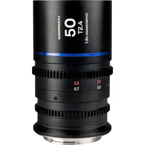 Laowa Nanomorph 50mm T2.4 1.5X S35 (Blue) - (Cine) Arri PL (Default)   EF Lens