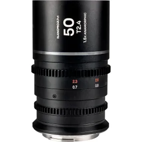 Laowa Nanomorph 50mm T2.4 1.5X S35 (Silver) - (Cine) Arri PL (Default)   EF Lens