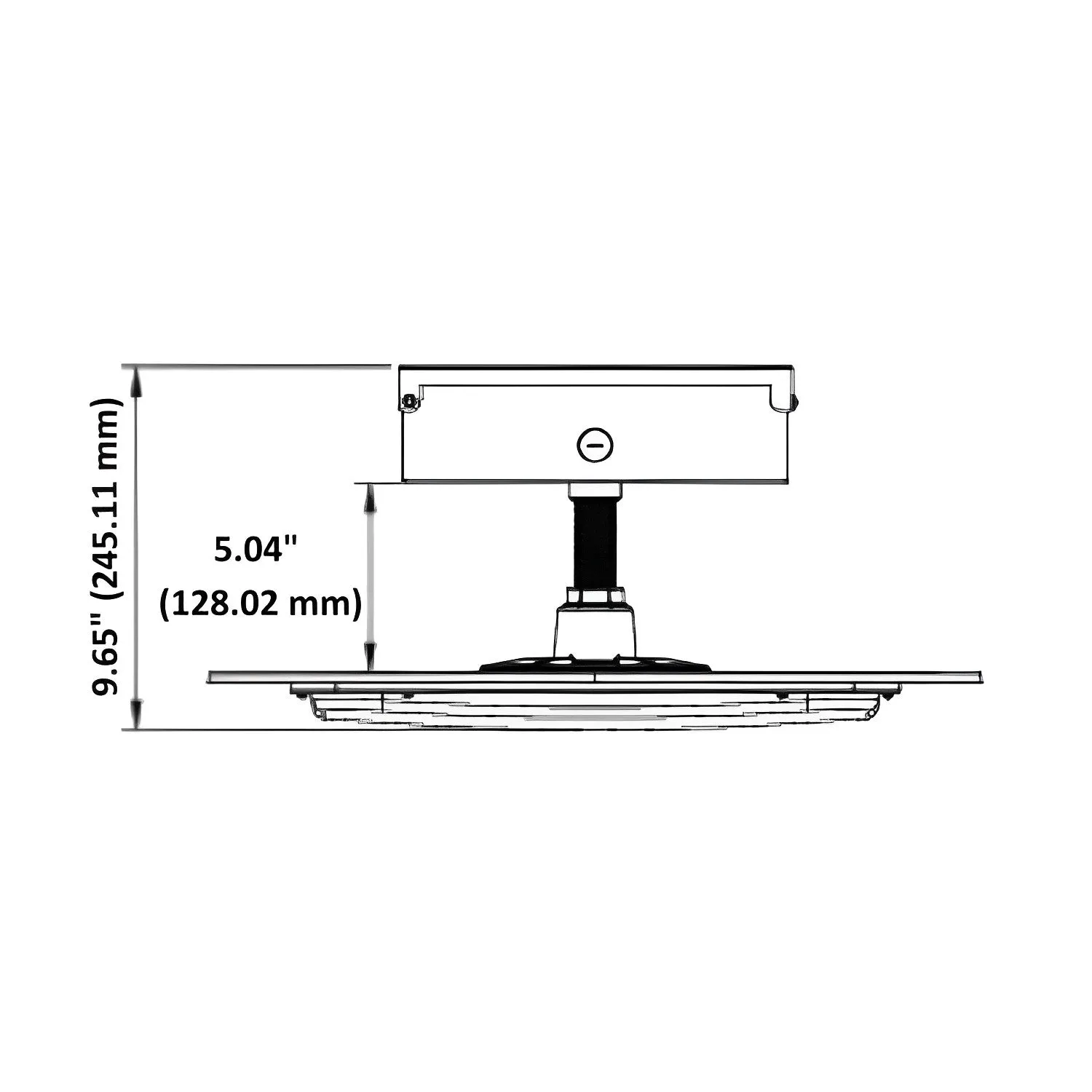 LED Canopy Light, 180W, Dimmable, 25200 Lumens