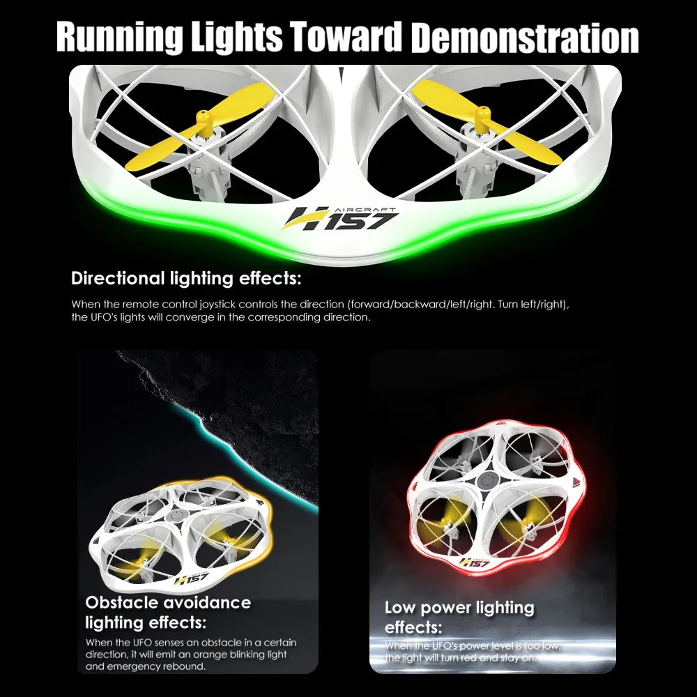 LED Drone Remote Control Quadcopter