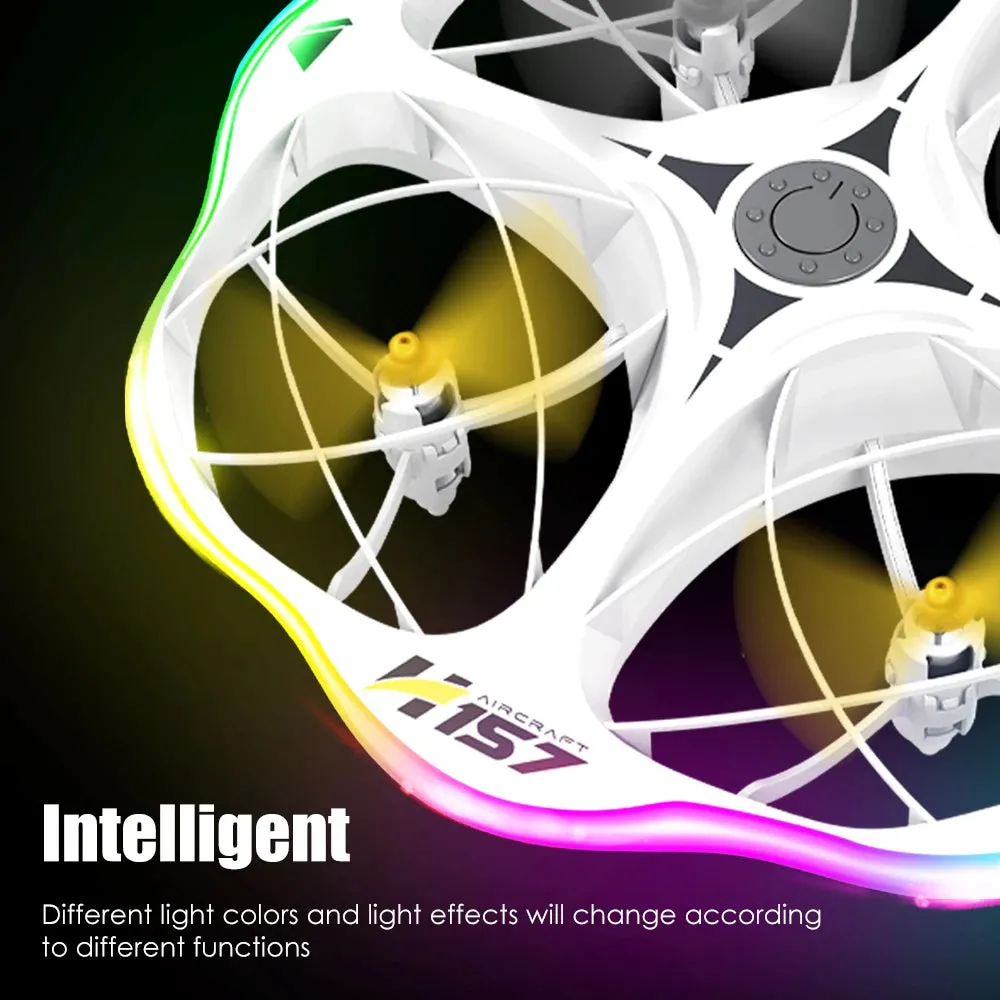 LED Drone Remote Control Quadcopter