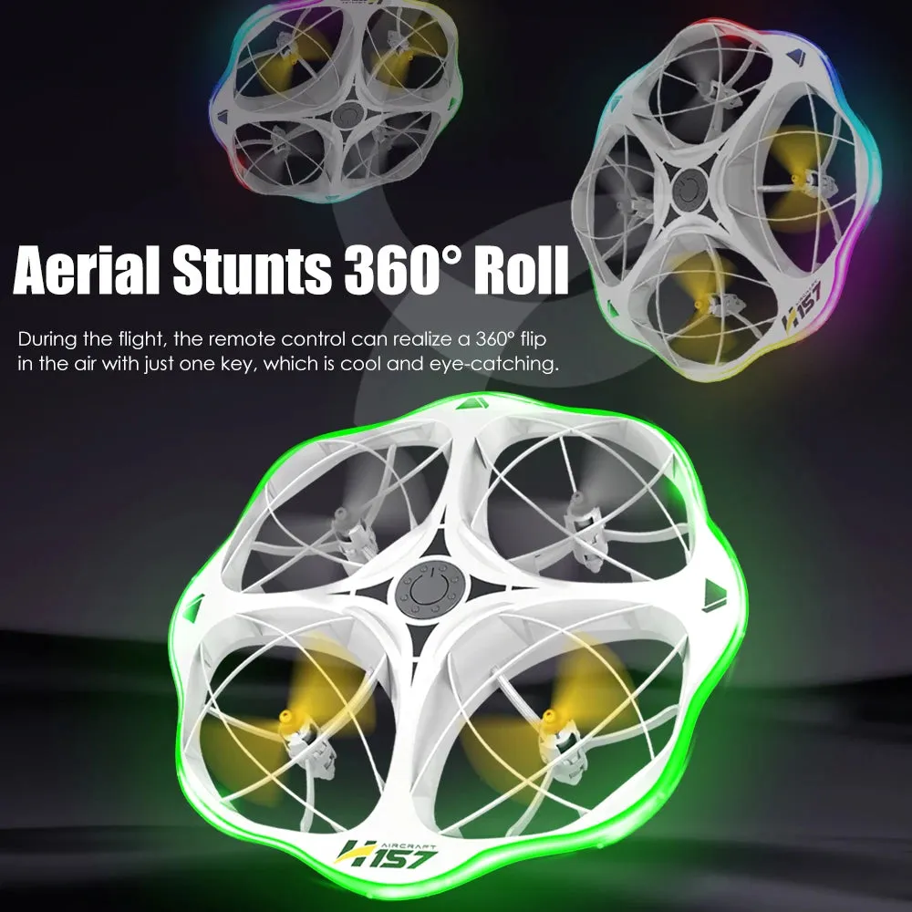 LED Drone Remote Control Quadcopter