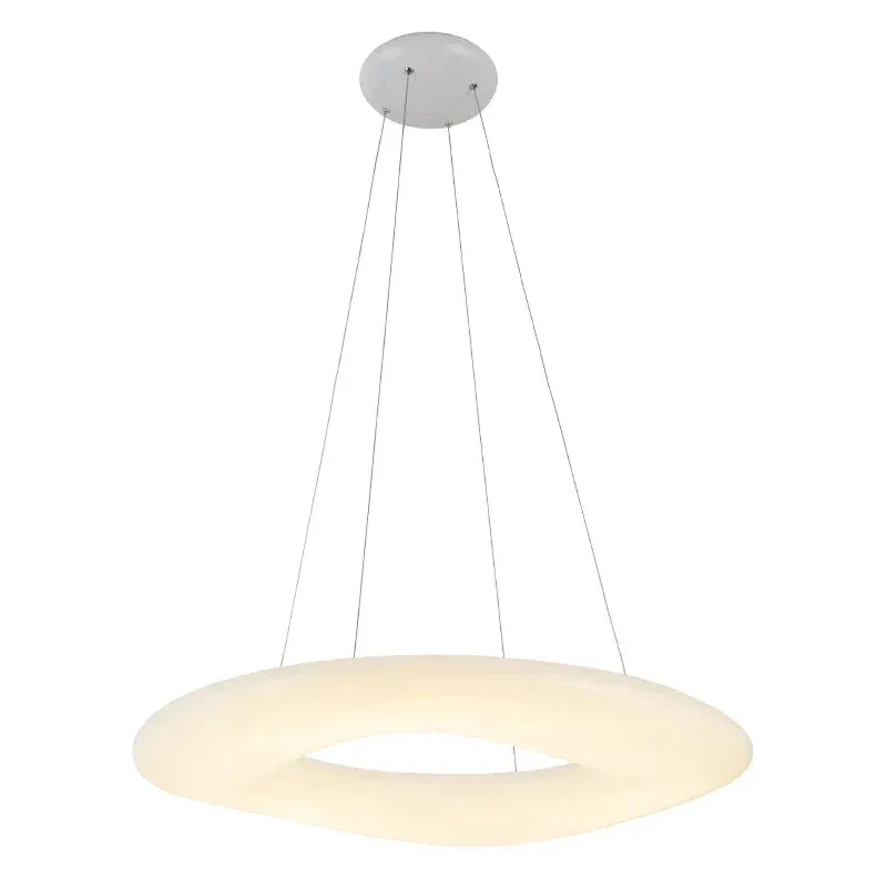 LED Living Room Chandelier Creative Ring Light Luxury Chandelier