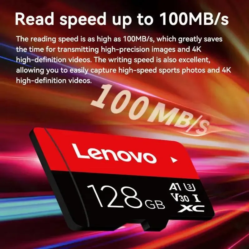 Lenovo High-Speed 512GB Memory Card: Ultimate 4K Storage Solution