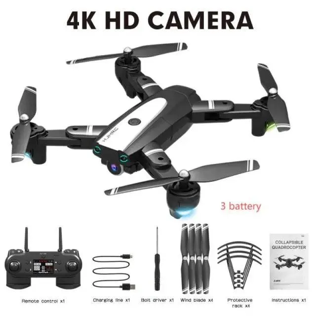 Limited Edition Aerial Drone Upgrade Remote Control Drone HJ68 Quadcopter UAV with 4K HD 120° Camera
