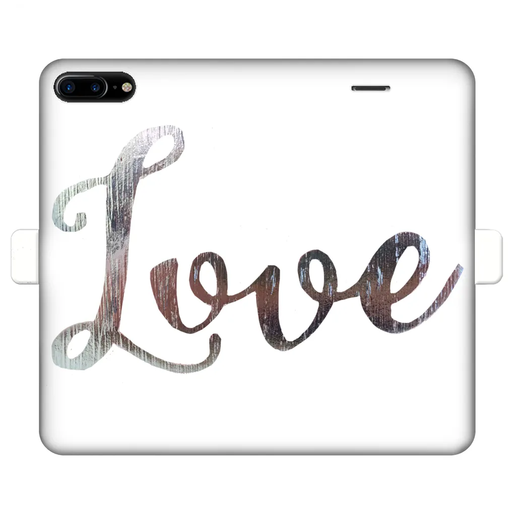 Love Fully Printed Wallet Cases