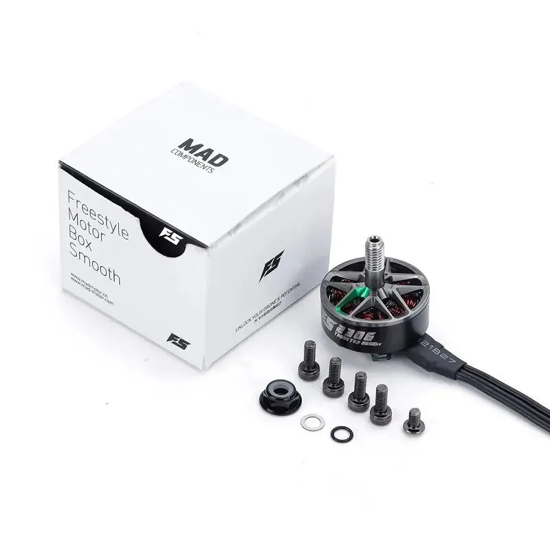 MAD CO – FS 2306 Thruster FPV Drone motor (Green) 1750KV-6S