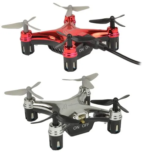 Micro Quadcopter Drone (1.75") w/LED Lights & Flip