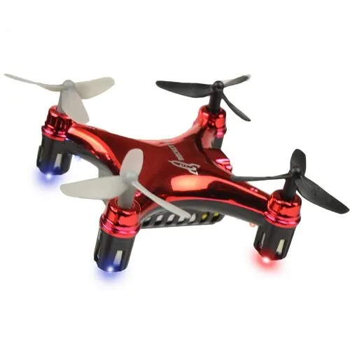 Micro Quadcopter Drone (1.75") w/LED Lights & Flip