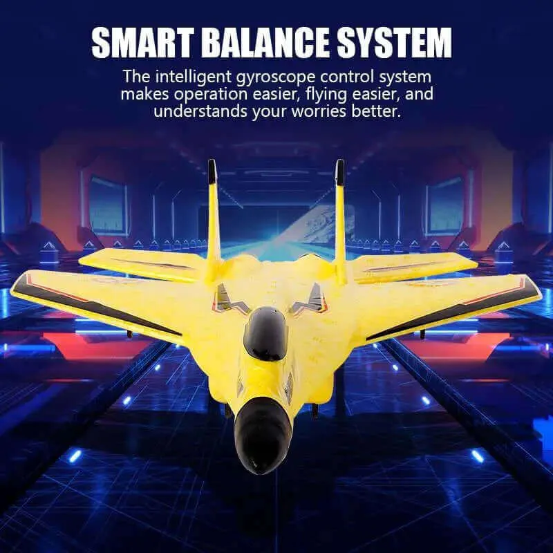 MIG 320 Foam RC Glider Drone | Hand-Thrown Electric Airplane Toy for Boys