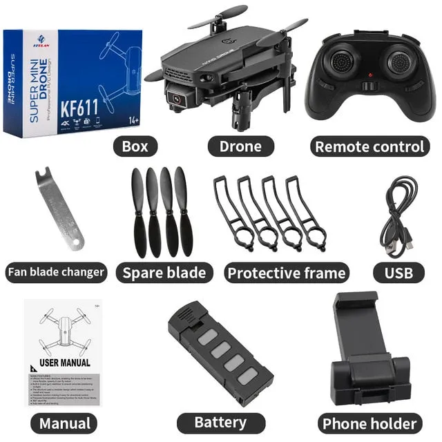 Mini 4K HD Camera WIFI Drone