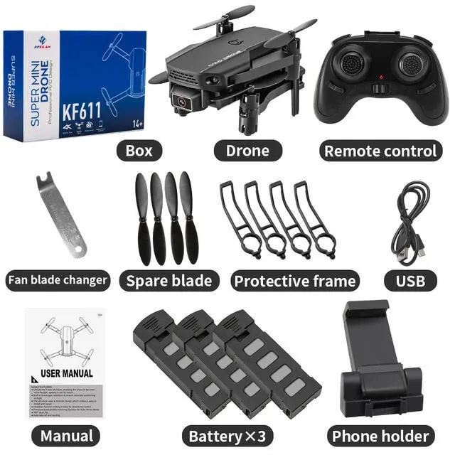 Mini 4K HD Camera WIFI Drone