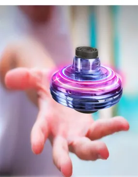 Mini Fingertip Gyro Interactive Decompression Toy Drone LED
