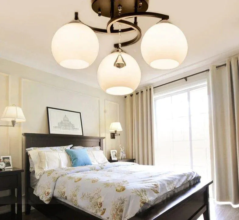 Modern LED Crystal Pendant Lights Candeeiro De Teto Lamps For Living Room Dining Room Luminaria Led Glass Light Fixtures