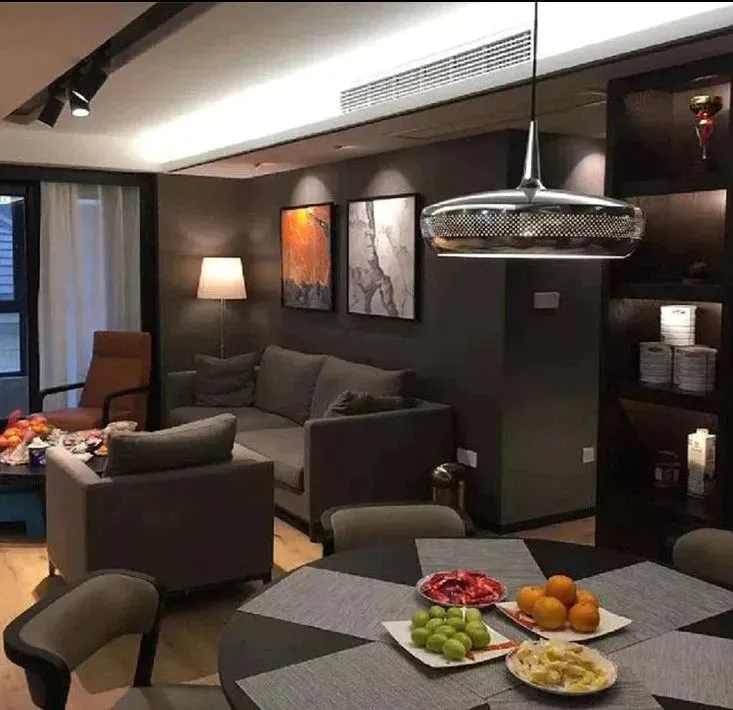 Modern Living Room Chandelier Creative Hollow Corridor Chandelier