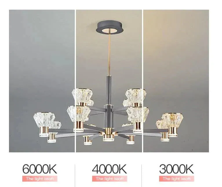 Modern Luxury Crystal Chandelier New Nordic Online Celebrity Creative Personality Chandelier