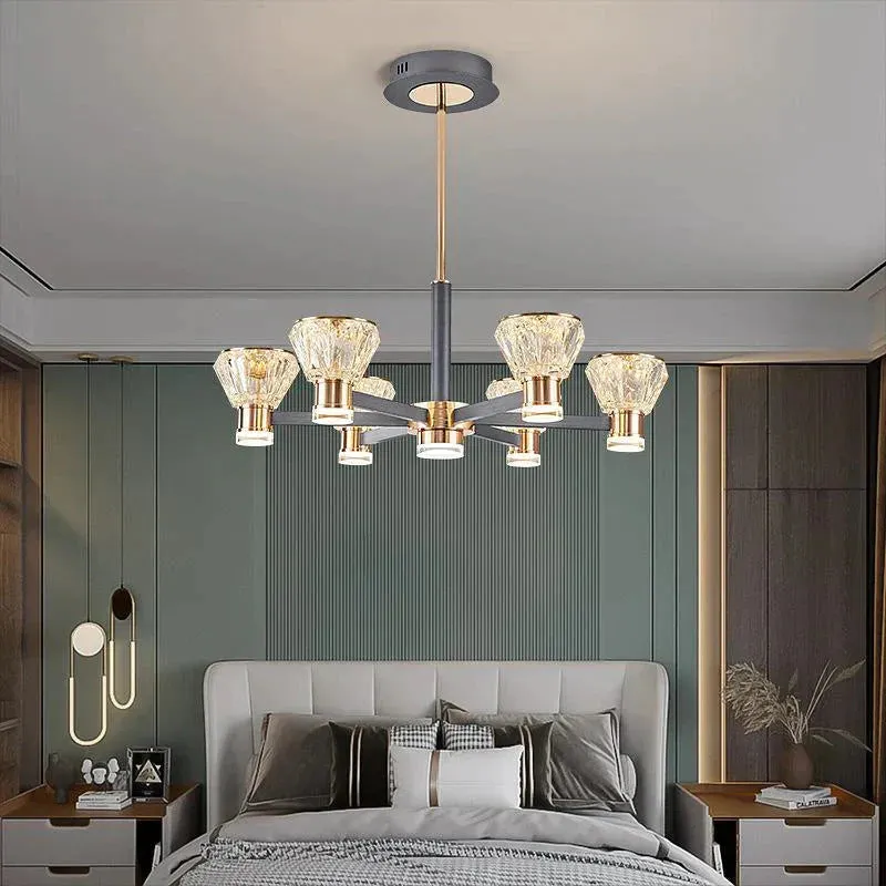 Modern Luxury Crystal Chandelier New Nordic Online Celebrity Creative Personality Chandelier